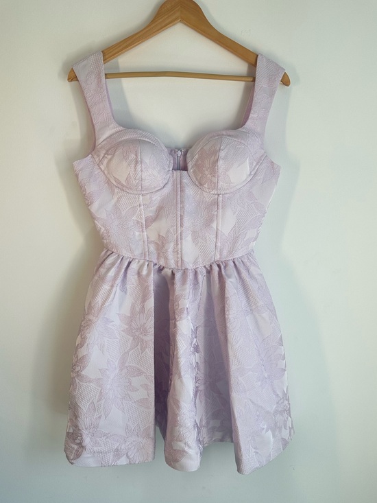 Saint Armont Dresses & Skirts - Saint Armont Pink Jacquard Fit & Flare Cocktail Dress NWOT, Size 6/8